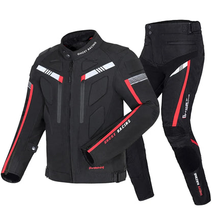 Storm Guard Motorcycle Jacket – Waterproof Cold-Weather Armor