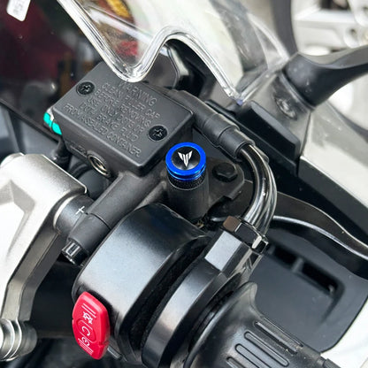 Yamaha MT Series Mirror Hole Plug Set – Aluminum Screw Caps