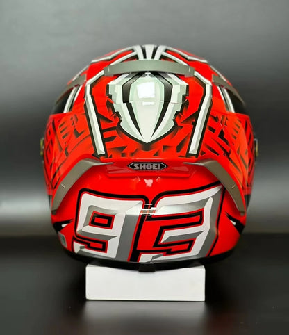 X-14 Full-Face Motorcycle Helmet – Aerodynamic Racing Design