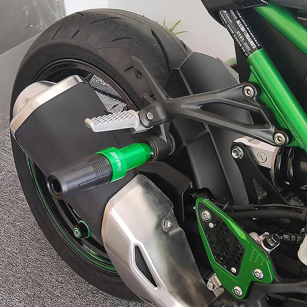 For Kawasaki Ninja ZX-6R ZX6R ZX 6R ZX 636 2013-2023 2019 Motorcycle Frame Sliders Crash Pad Falling Protection Exhaust Slider