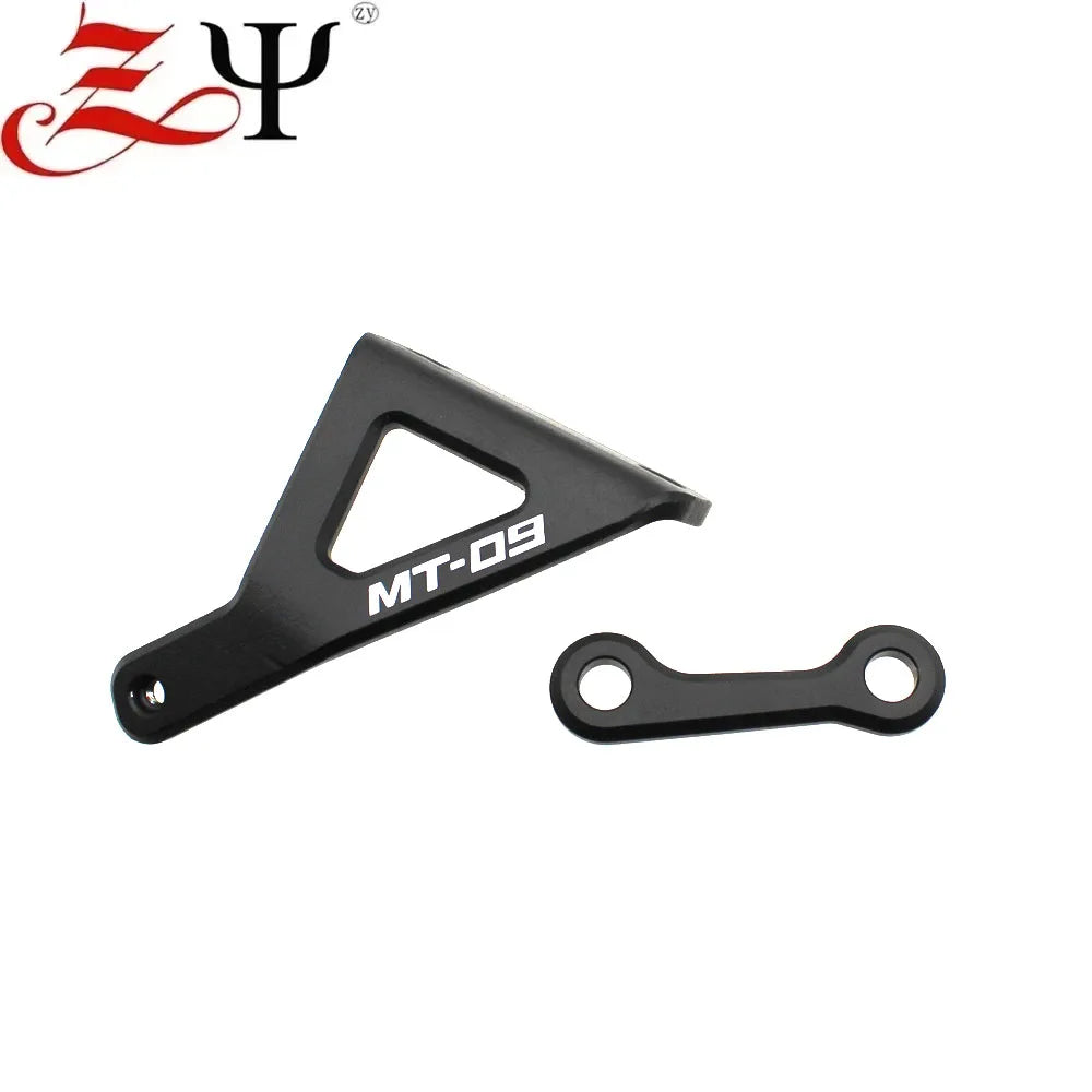 Yamaha MT-09 Passenger Footrest Delete Kit – Aluminum Blank Plates