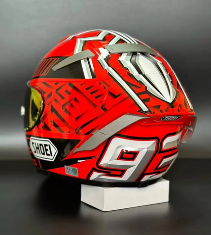 X-14 Full-Face Motorcycle Helmet – Aerodynamic Racing Design