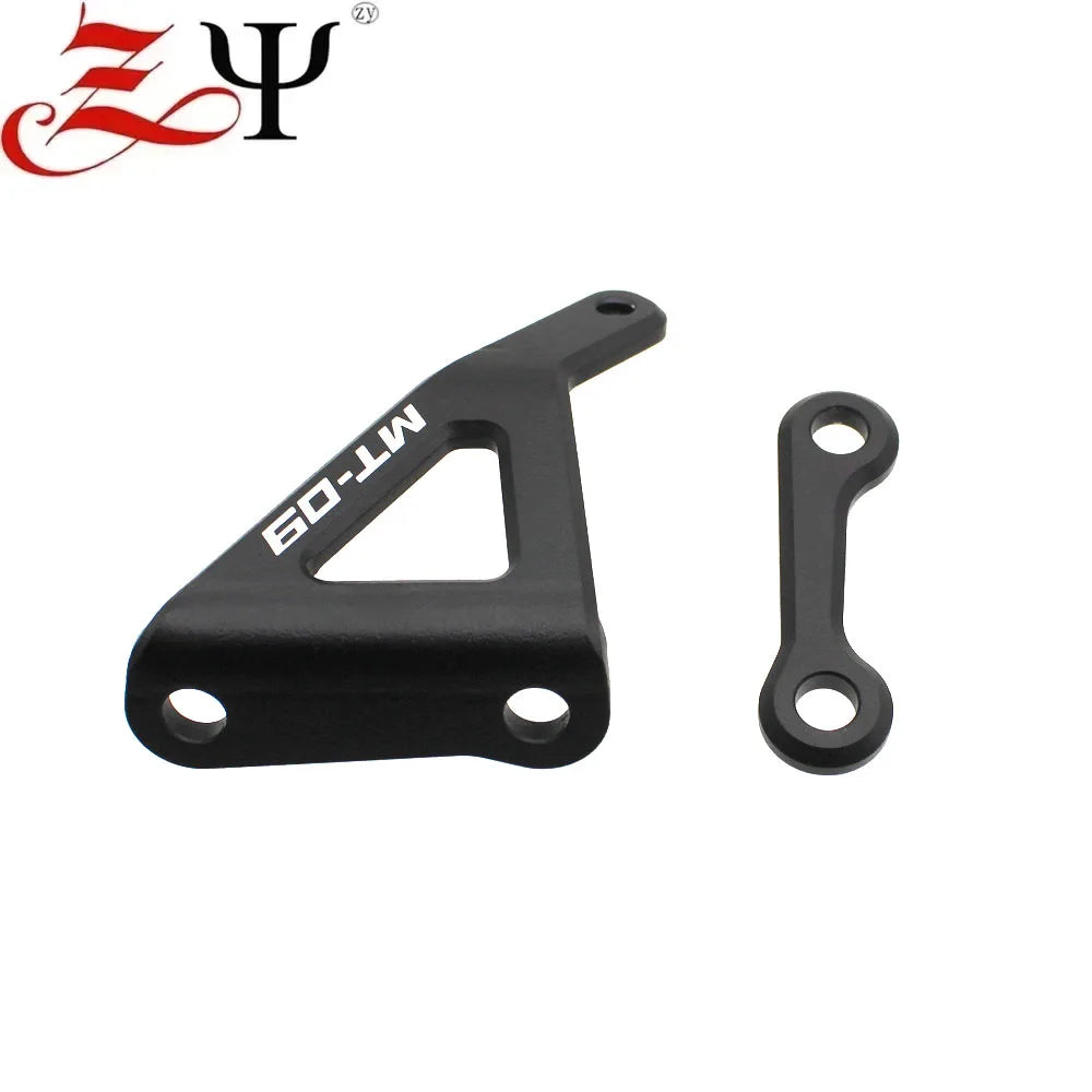 Yamaha MT-09 Passenger Footrest Delete Kit – Aluminum Blank Plates