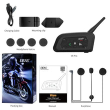 1200M Bluetooth Motorcycle Helmet Intercom Headset