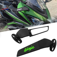 For ninja 400 650 300 250 250R ZX14R ZX10R ZX6R 1000 SX H2 ZX7R Motorcycle CNC Rear View Mirrors HD Motorbike End Side Mirror