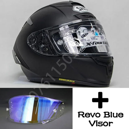 Shoei X-Fourteen Matt Black – Professional Full-Face Motorcycle Helmet