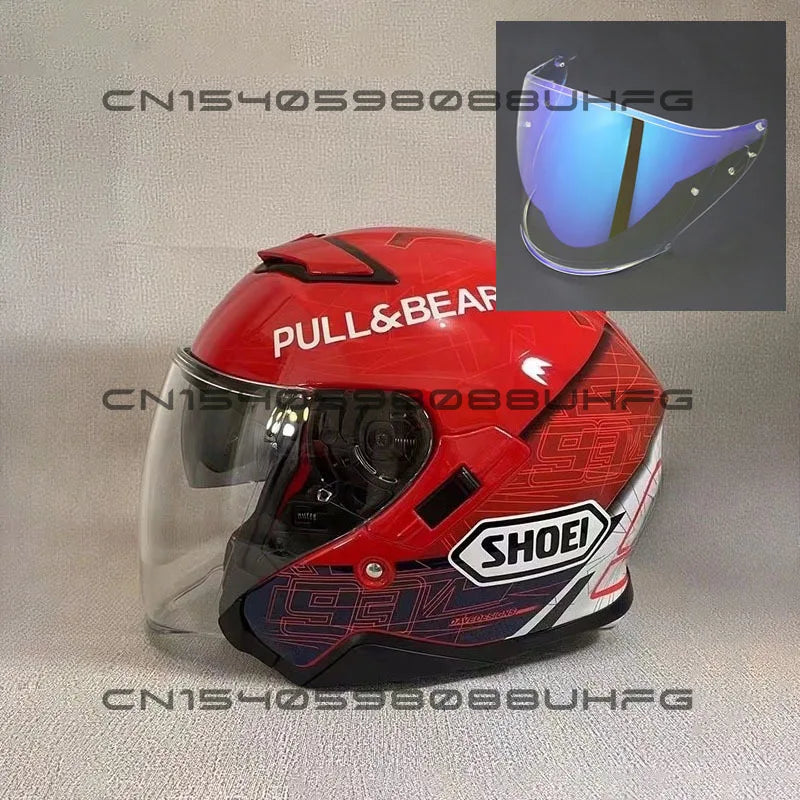 Shoei J-Cruise II – Open-Face Touring Motorcycle Helmet with Dual Lens