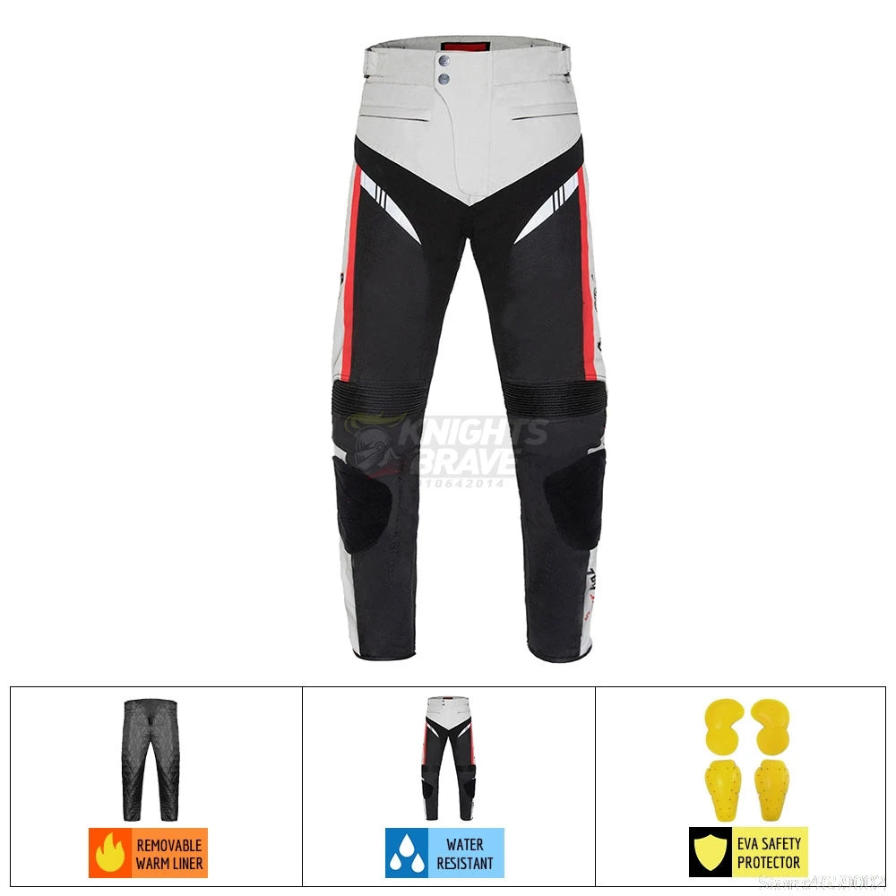 Storm Guard Motorcycle Jacket – Waterproof Cold-Weather Armor