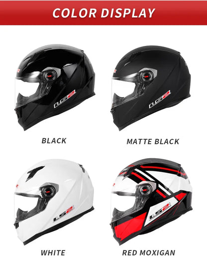 LS2 FF358 – High-Strength Full-Face Motorcycle Helmet