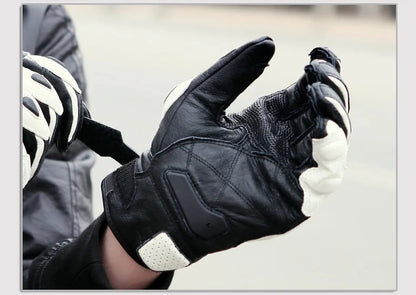 GBL Moto - Stealth Racing Gloves (Leather/Touch Screen)