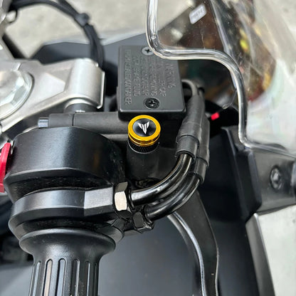 Yamaha MT Series Mirror Hole Plug Set – Aluminum Screw Caps