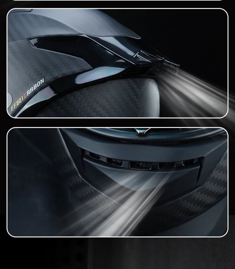 LS2 FF801 Carbon – Single-Visor Full-Face Motorcycle Helmet