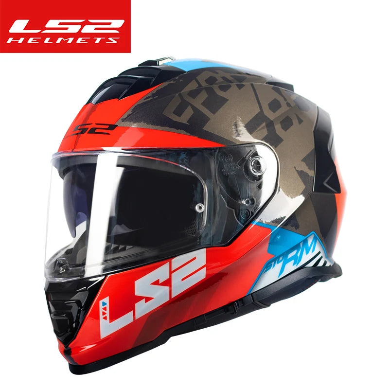 LS2 FF800 Storm – Full-Face Motorcycle Helmet with Fog-Free System