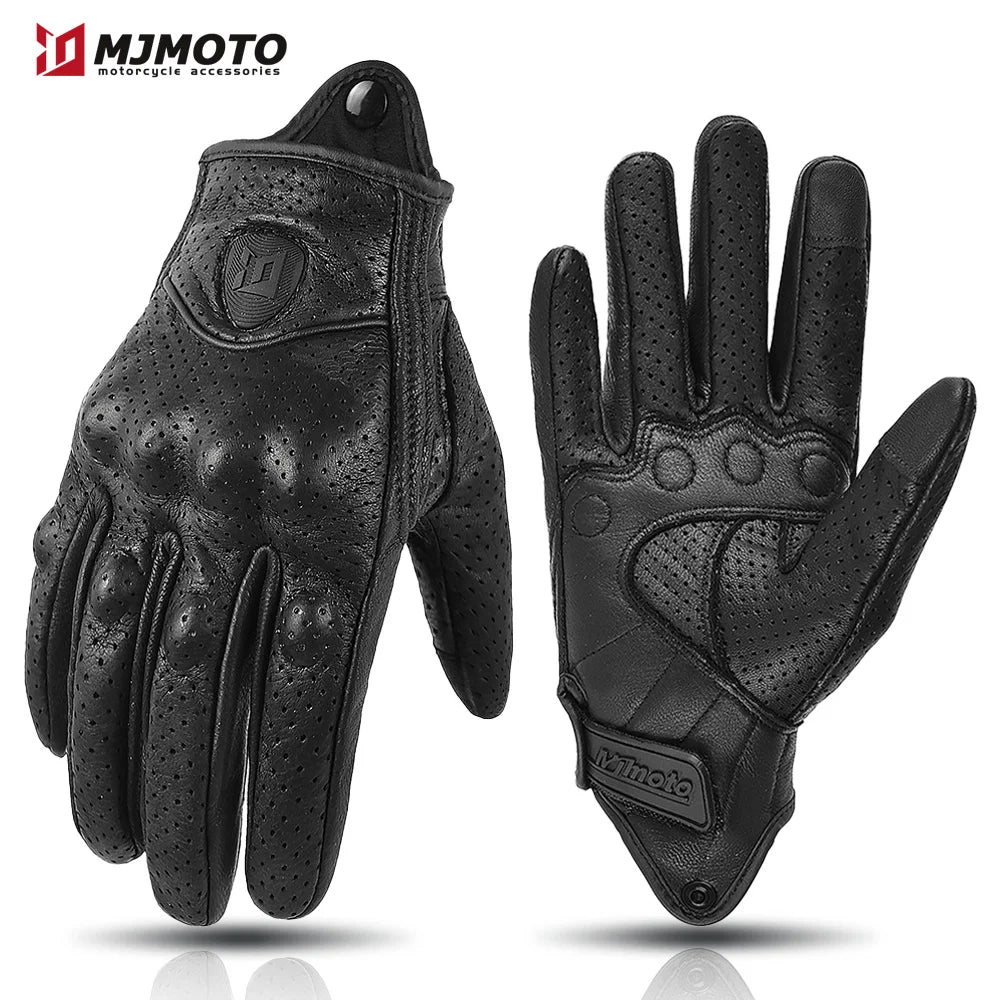 GBL Moto - Classic CE Perforated Gloves (Retro/Unisex)