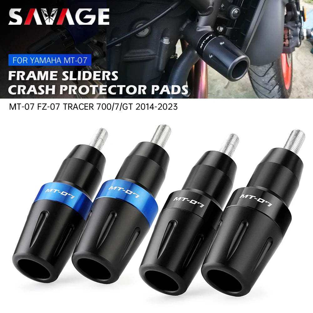 Yamaha MT-07 Frame Sliders – Crash Protection Pads