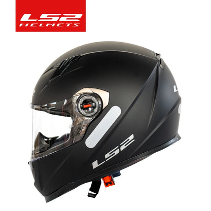 LS2 FF358 – Full-Face Motorcycle Helmet (Men/Women, High-Strength ABS)