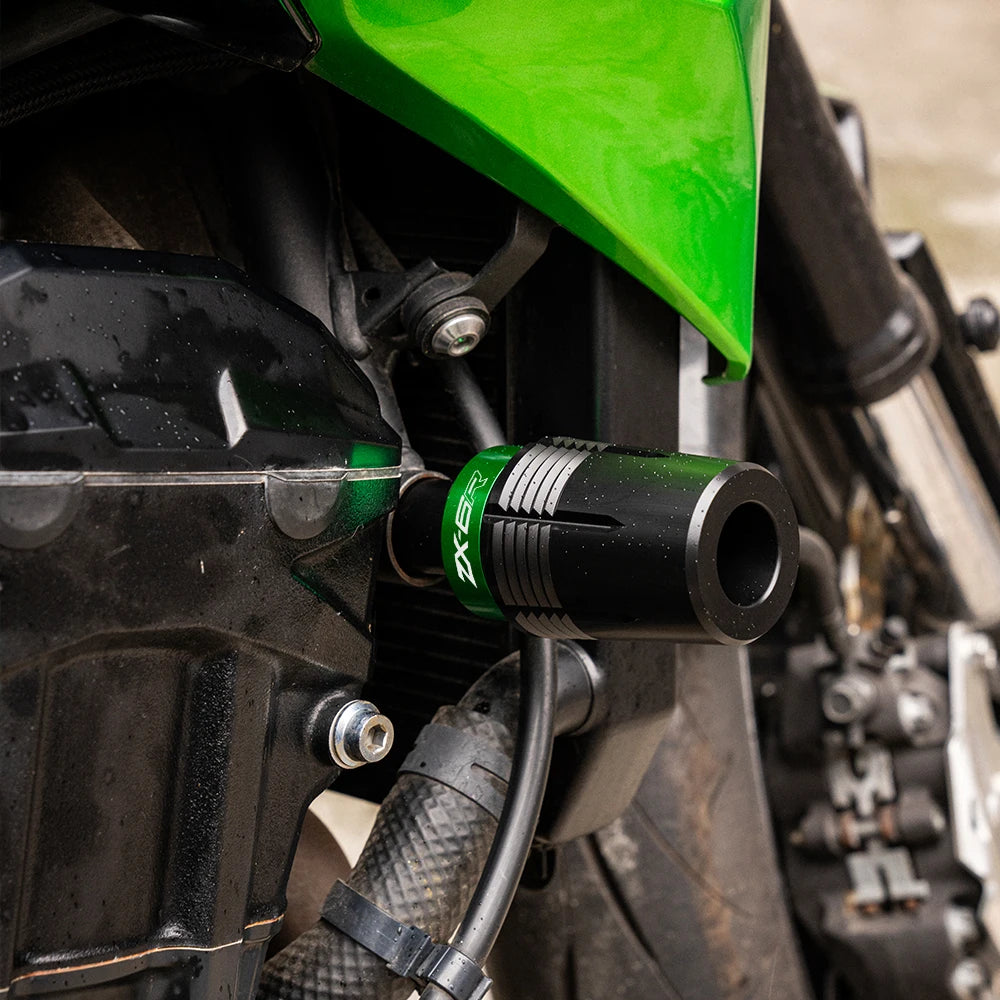 For Kawasaki Ninja ZX-6R ZX6R ZX 6R ZX 636 2013-2023 2019 Motorcycle Frame Sliders Crash Pad Falling Protection Exhaust Slider