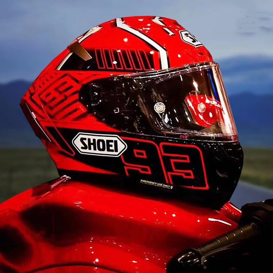 X-14 Full-Face Motorcycle Helmet – Aerodynamic Racing Design