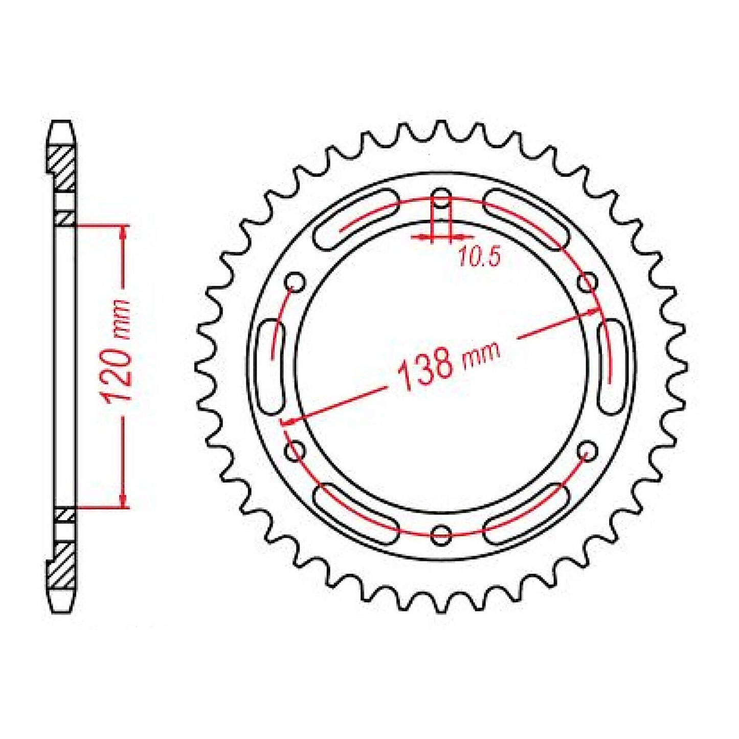 XAM Sprocket Kit Honda CBR300R '14-'16 X-Ring 14/36