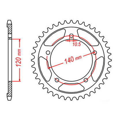 XAM Sprocket Kit Suzuki DL650 V-Strom '07-'20 - 525AX 15/47