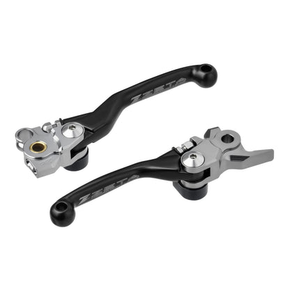 Zeta Pivot Lever Set FP- Kawasaki KX450F '24- - Black