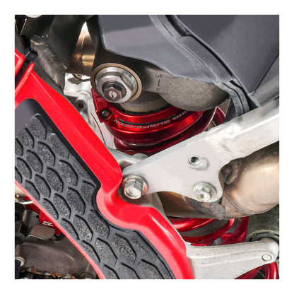 Zeta Rear Shock Preload Adjuster - Showa 50B - Red