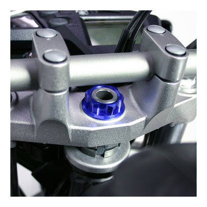 Zeta Stem Nut M22 x 27 P1.0 H12 - Blue