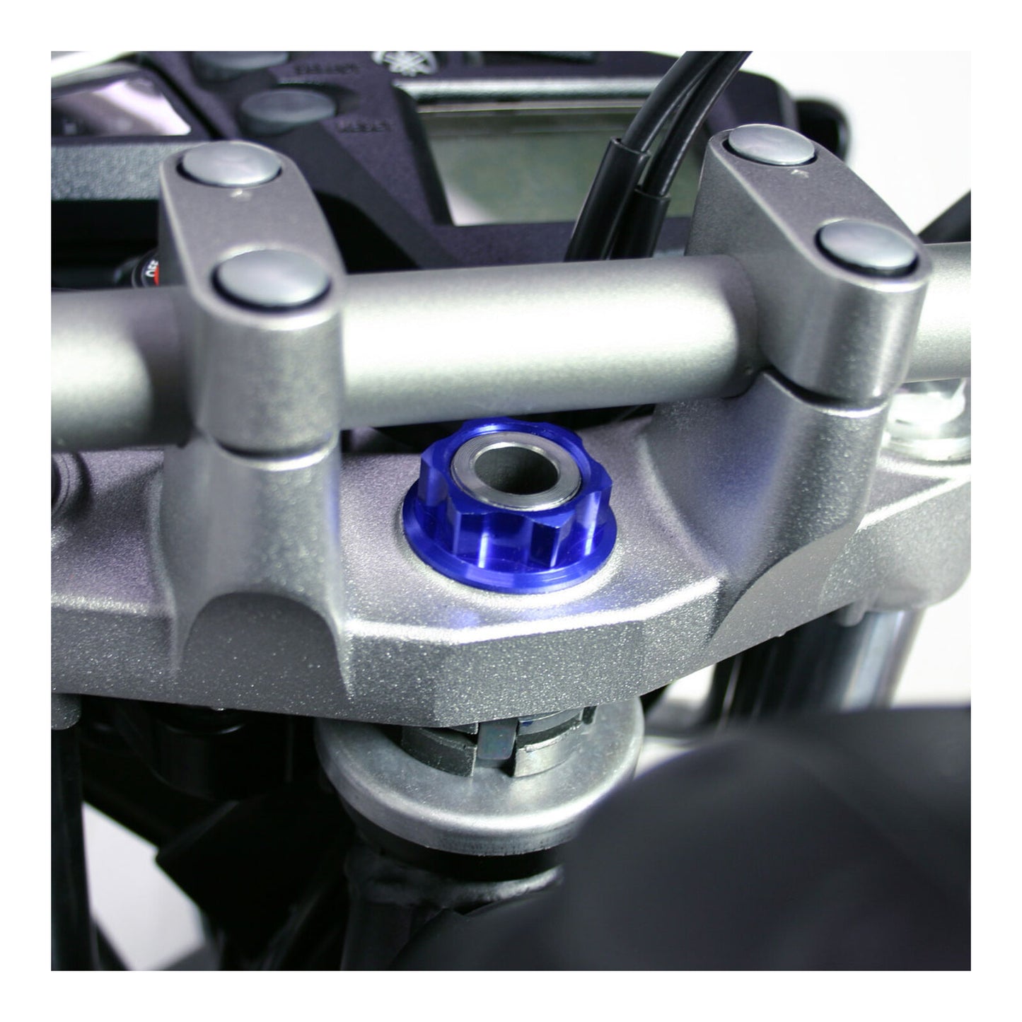 Zeta Stem Nut M24 x 32 P1.0 H12 - Blue