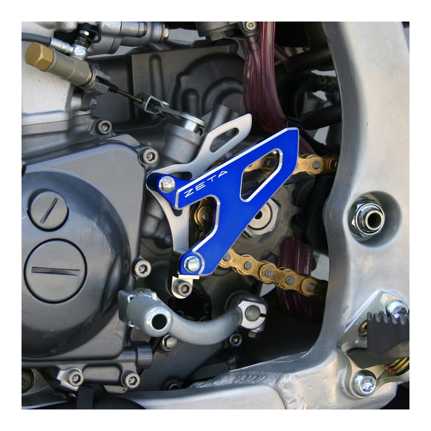 Zeta Drive Cover- Yamaha YZ250F/YZ450F '14- - Blue